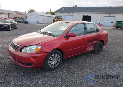 2006 Toyota Corolla Le из США, поврежденный, VIN 2T1BR32EX6C702558